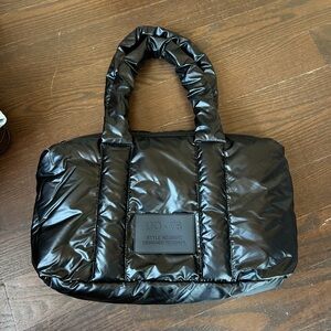 Urban outfitters puffer tote bag